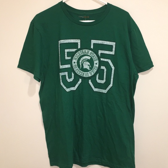 Michigan State Spartans Cruiser Tee NWTL - Picture 2 of 2